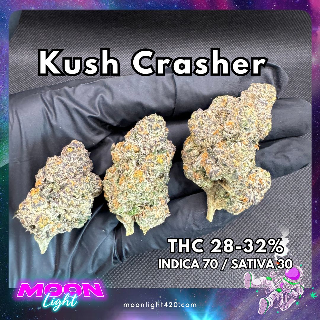 Kush Crasher By. Seed Junkies THC 28-32% 🚀 (Sold Out) 🚫 สินค้าที่ขายหมดแล้ว