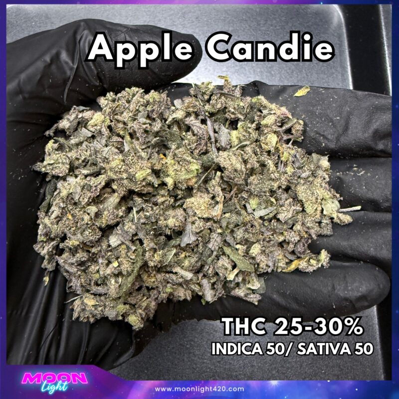 ทริม+ดอกแตก Apple Candie By. Elev8 Seeds  THC 25-30%