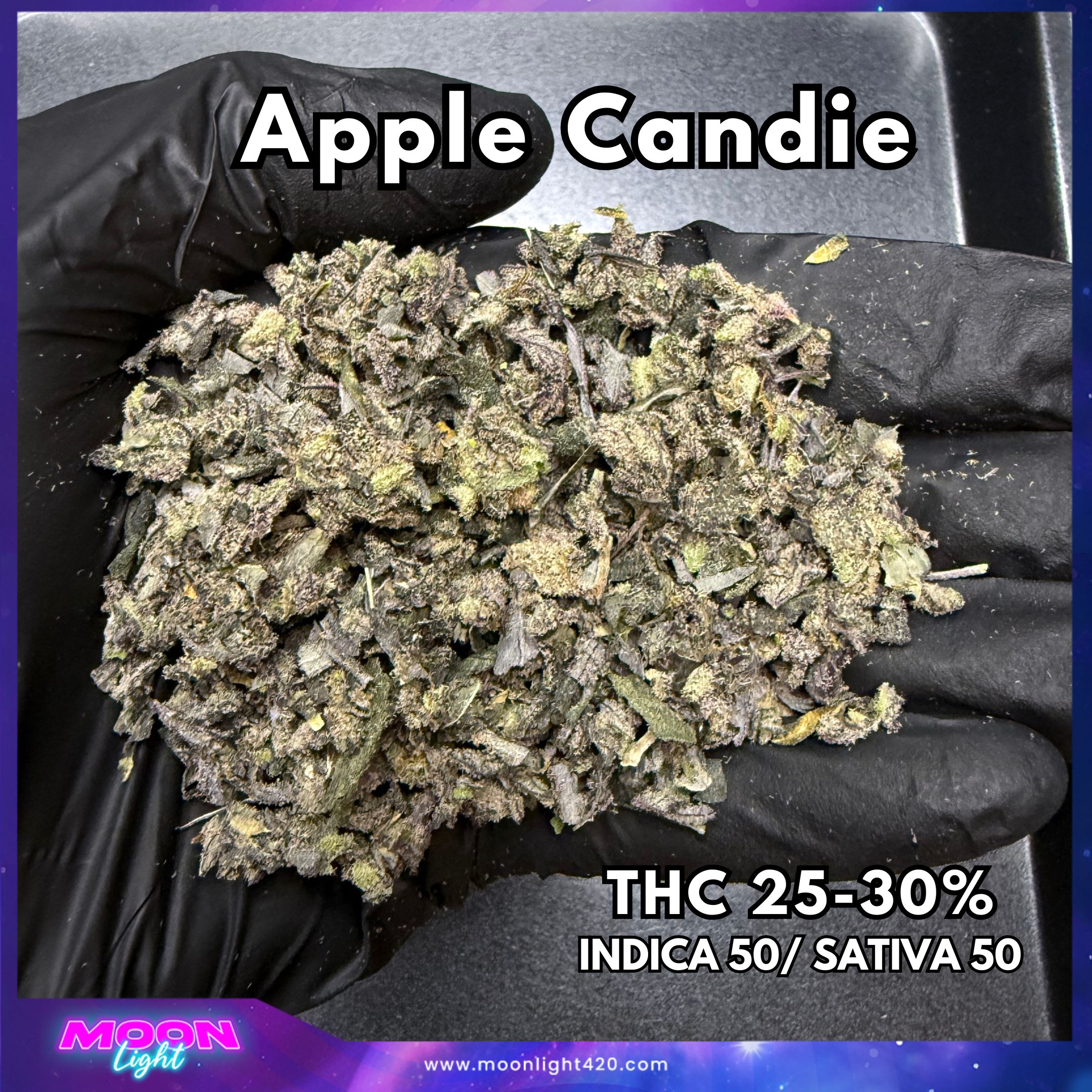 ทริม+ดอกแตก Apple Candie By. Elev8 Seeds THC 25-30%