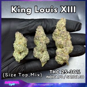 King Louis XIII By. Cali Connection THC 25-30%