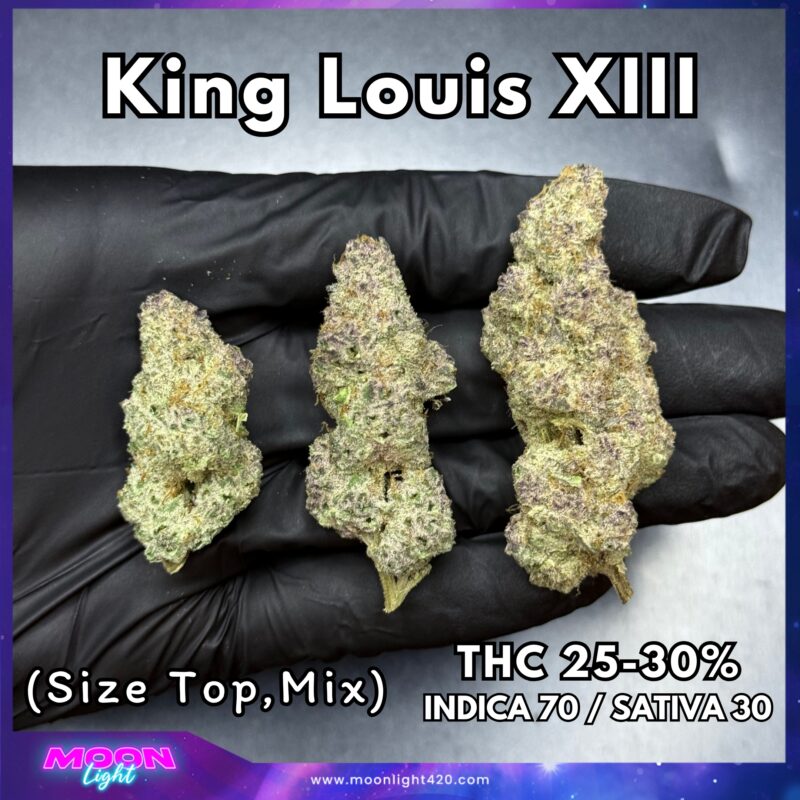 King Louis XIII By. Cali Connection THC 25-30%