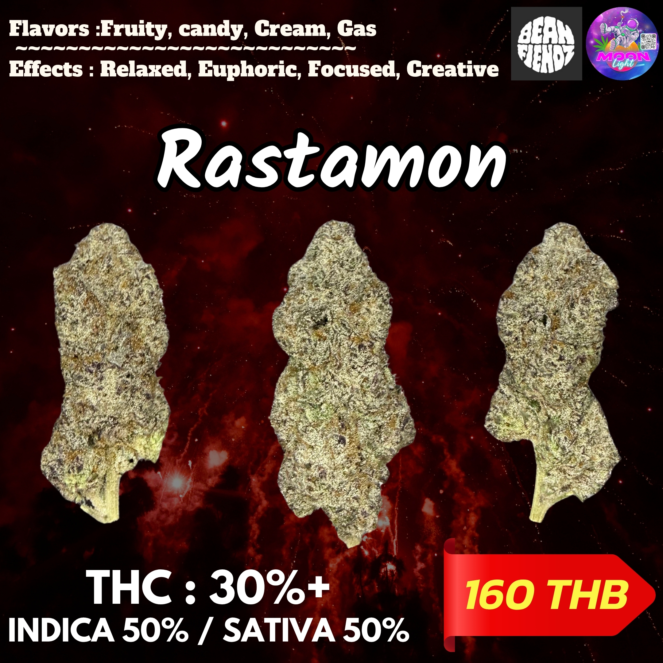 Rastamon By. BeanFiendz THC 30%+