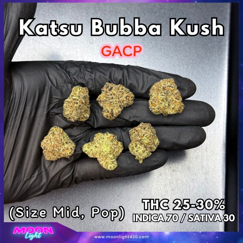 Katsu Bubba Kush By. Katsu Seeds THC 25-30%
