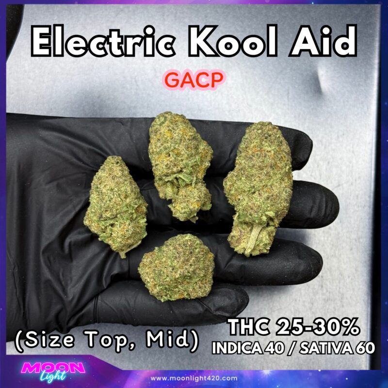 Electric Kool Aid By. The Grateful Seeds THC 25-30%