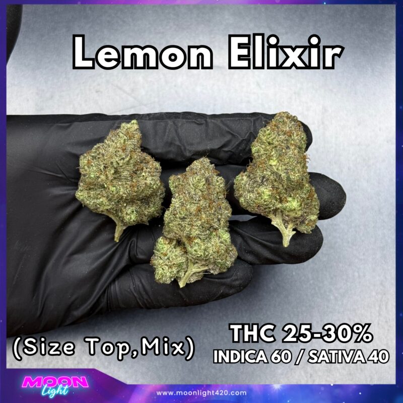 Lemon Elixir By. Solfire Gardens THC 25-30%