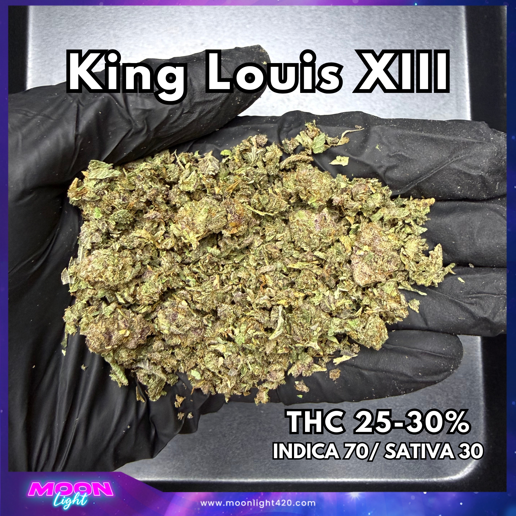 ทริม+เศษดอก King Louis XIII By. Cali Connection  THC 25-30%