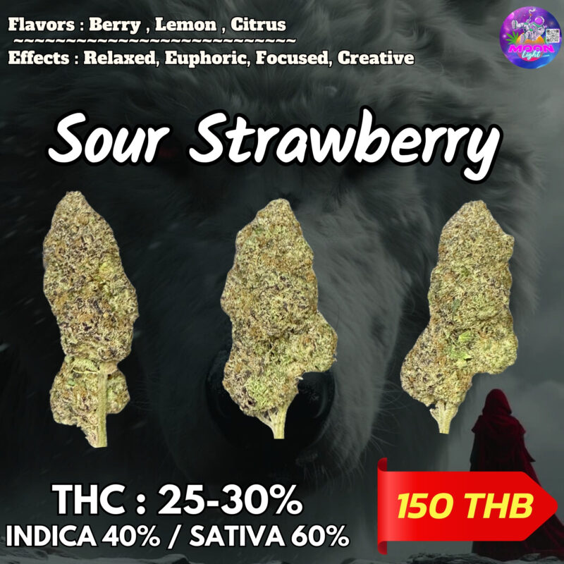 Sour Strawberry By.Barneys Farm THC 25-30%