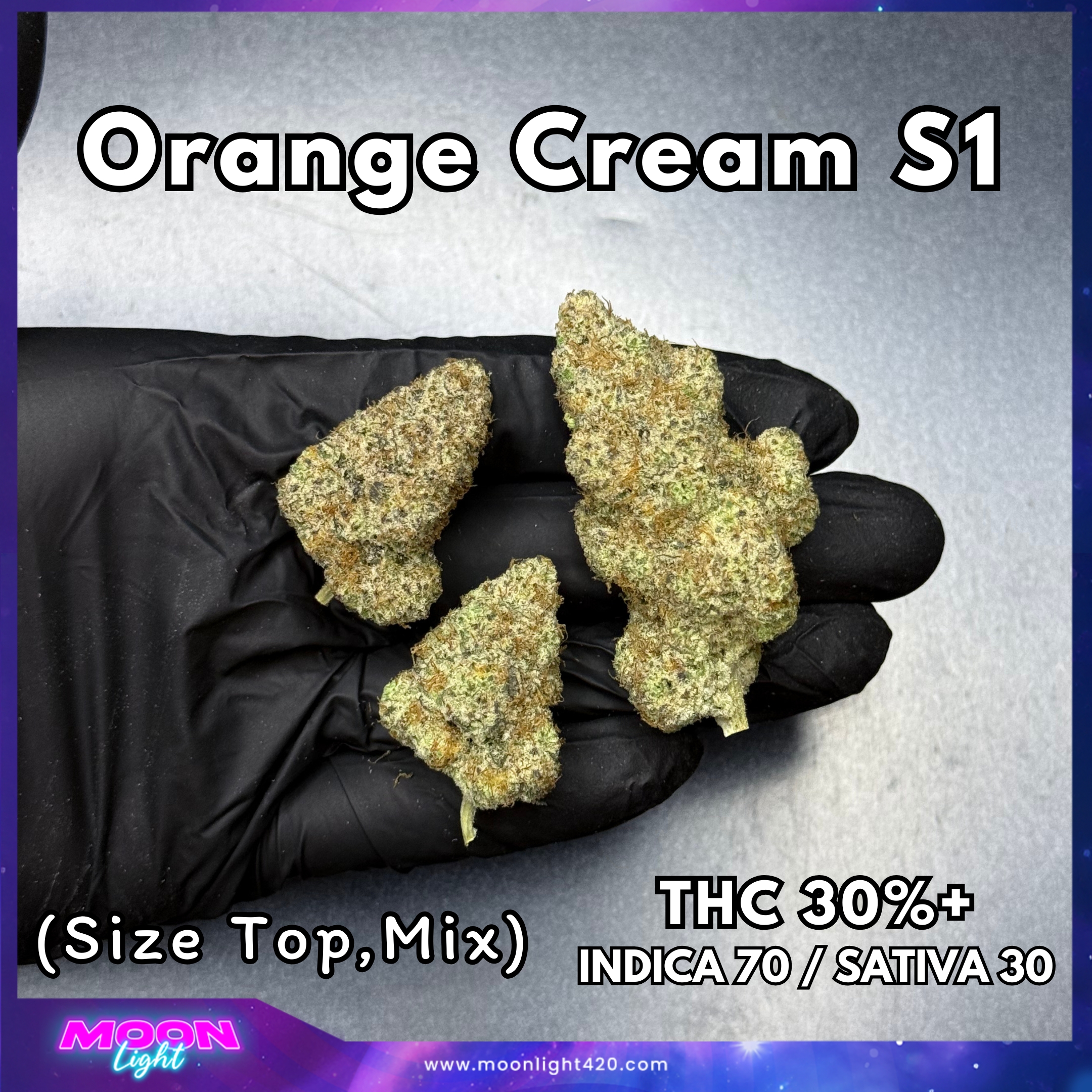 Orange Cream S1 By. Copycat Genetix THC 30%+