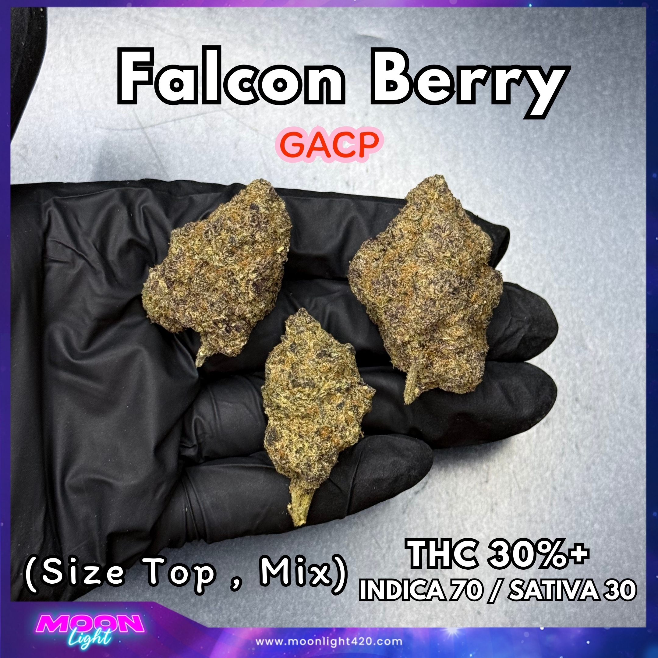 Falcon Berry By. Exotic Genetix THC 30%+ 🚀
