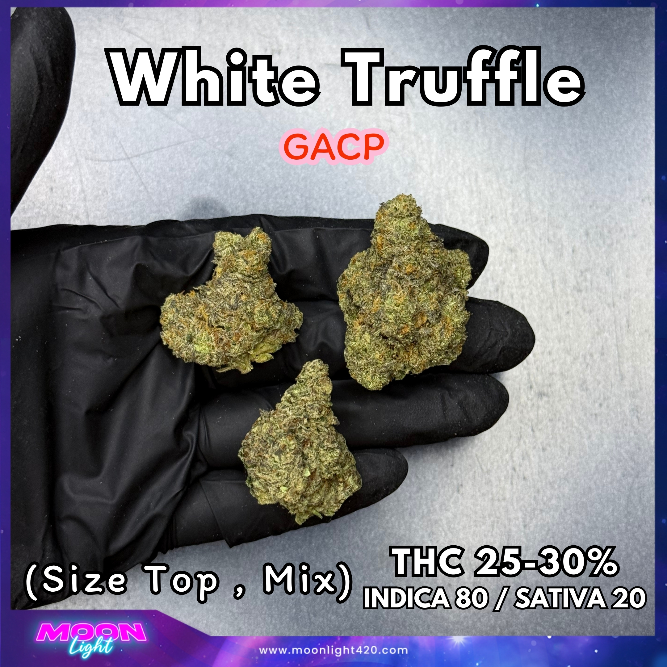 White Truffle By. Beleaf Cannabis THC 25-30% 🚀