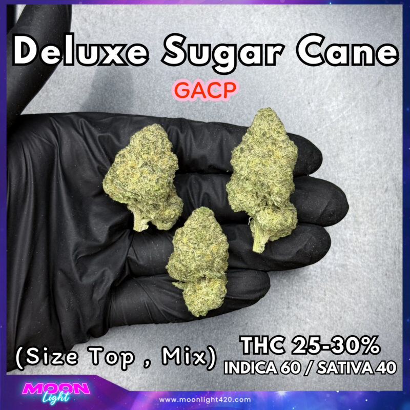 Deluxe Sugar Cane By. In House Genetics THC 25-30%