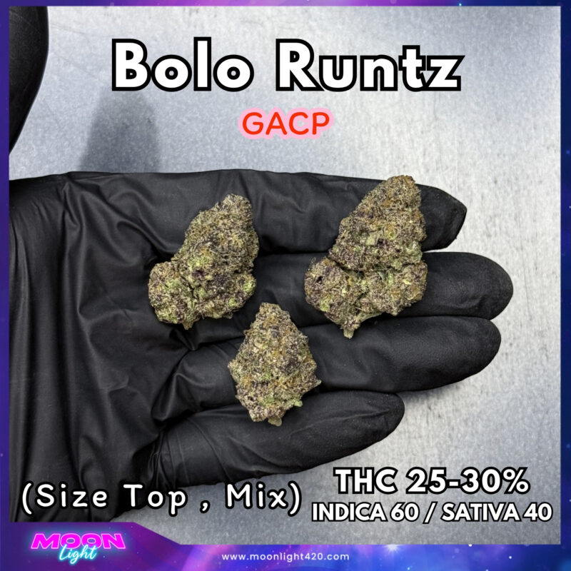 Bolo Runtz By. Crop King Seeds THC 25-30%