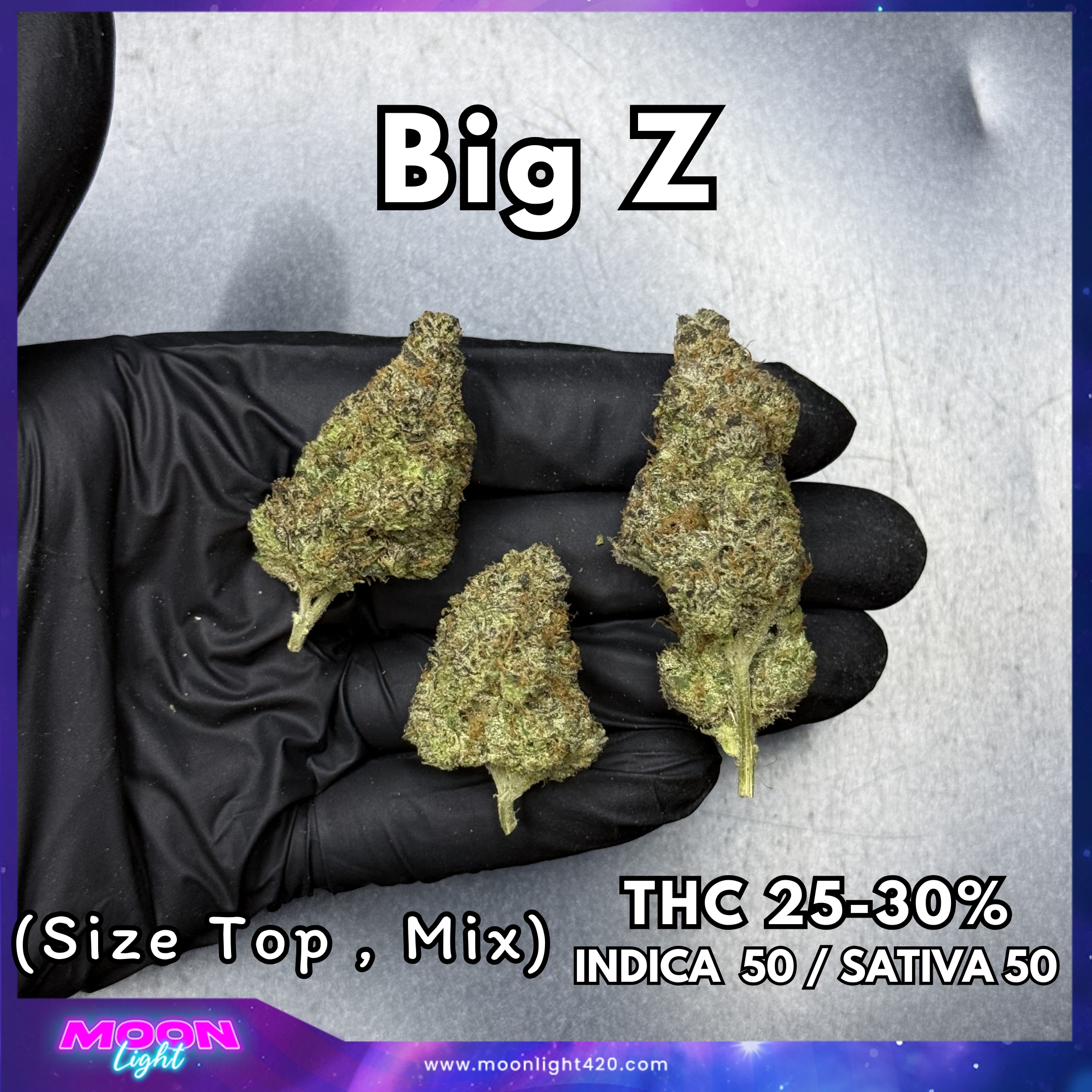 Big Z By. Wizard Tree THC 25-30%