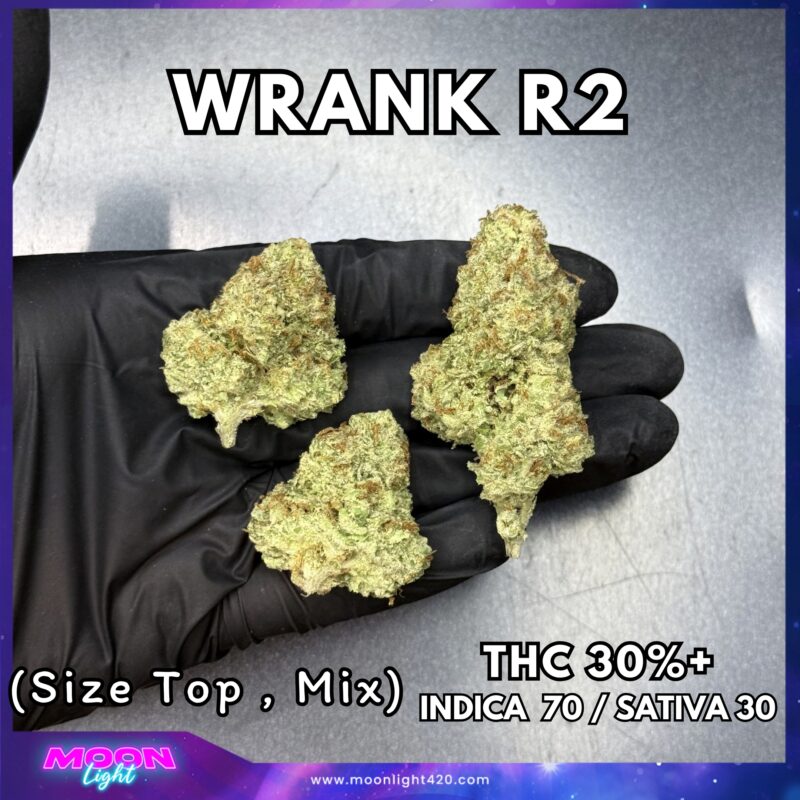 WRANK R2  By. Ethos Genetics THC 30%+