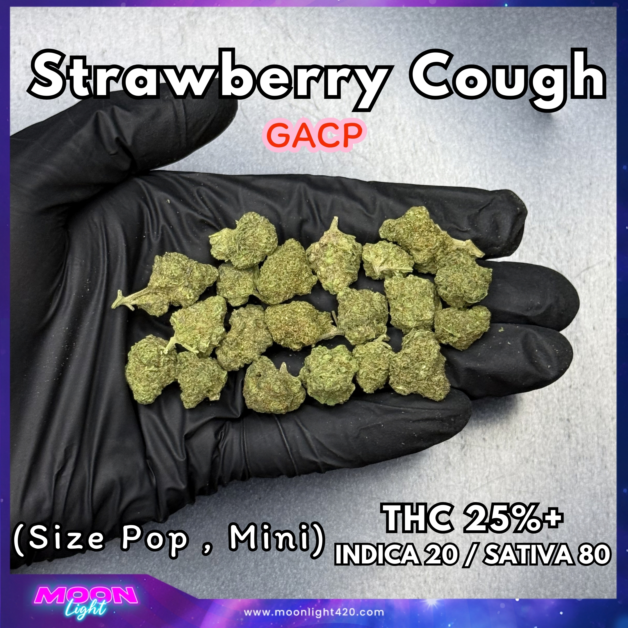 Strawberry Cough  THC 25%+ 🛸