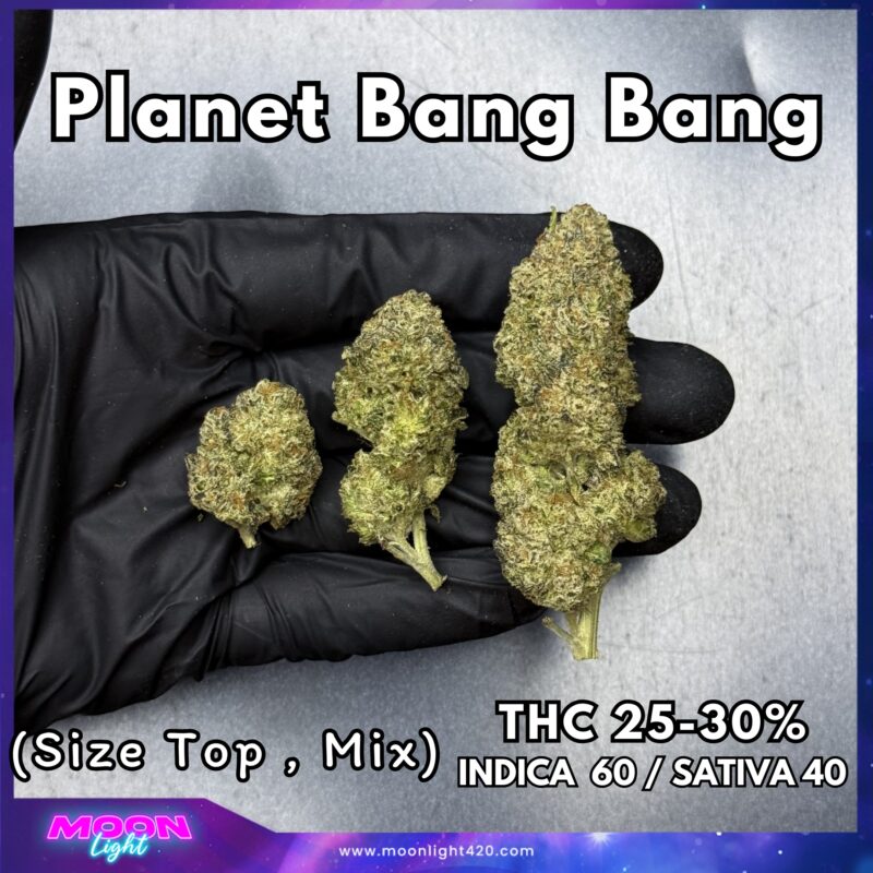 Planet Bang Bang By. Exotic Genetix THC 25-30%