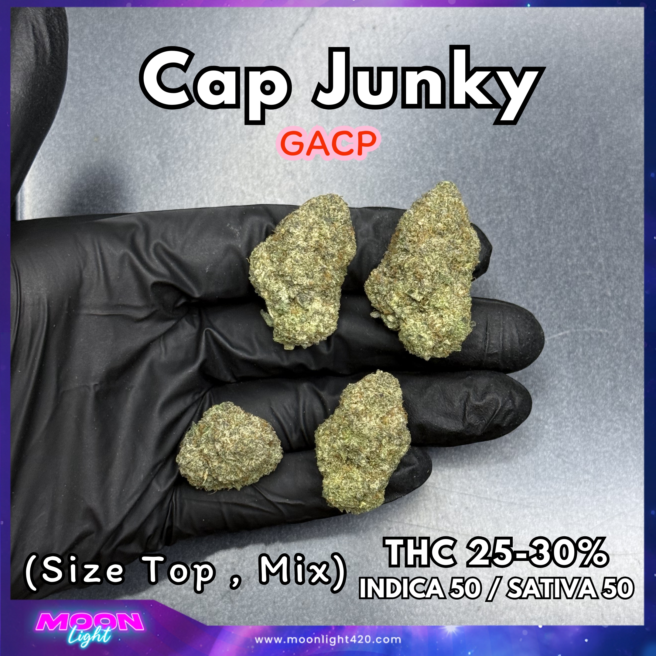 Cap Junky By. Seed Junky THC 25-30%