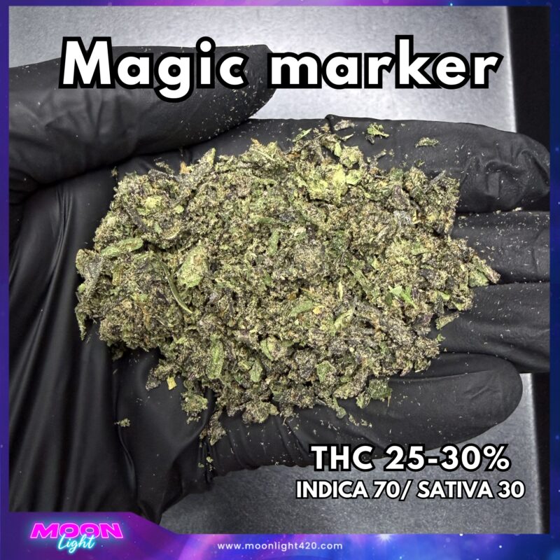 ทริม+เศษดอก Magic Marker By. Seed Junky  THC 25-30%