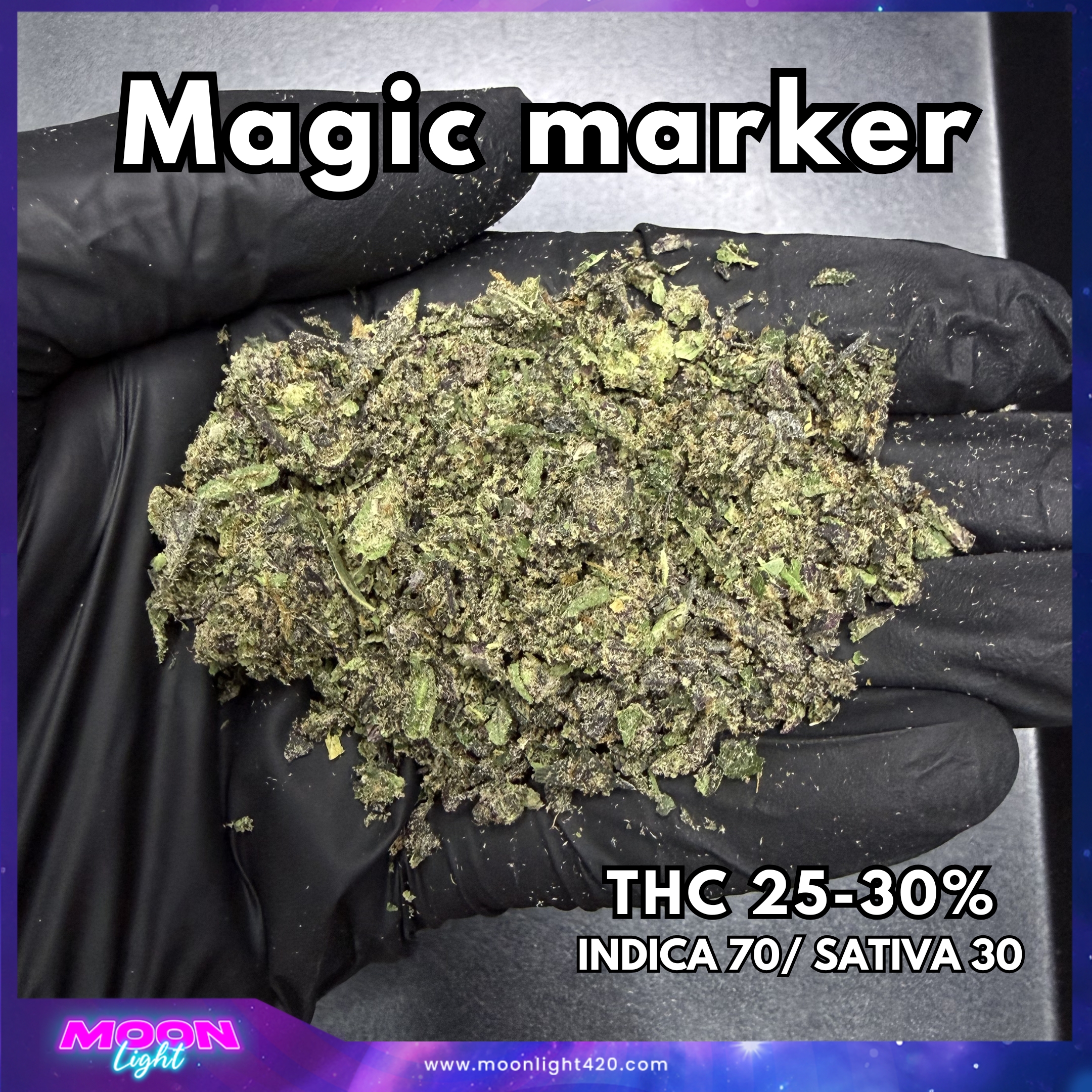 ทริม+เศษดอก Magic Marker By. Seed Junky THC 25-30%