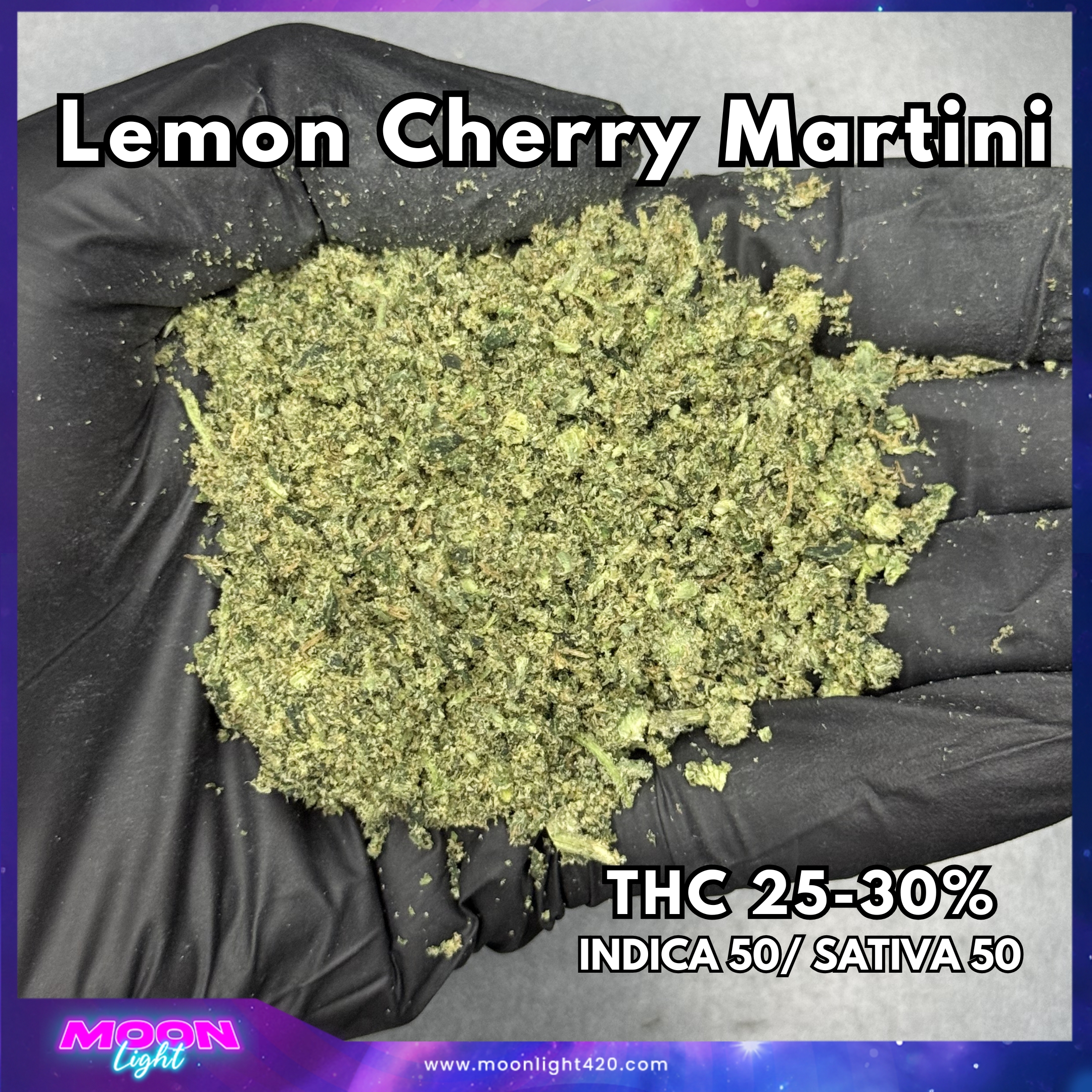 ทริม+ดอกแตก Lemon Cherry Martini By. LIT Farms THC 25-30%