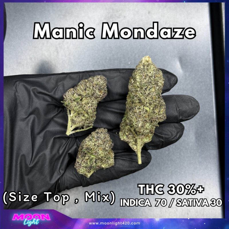 Manic Mondaze By. Exotic Genetix THC 30%+
