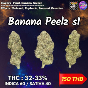 Banana Peelz S1 By. Copycat Genetix THC 32-33% 🌕