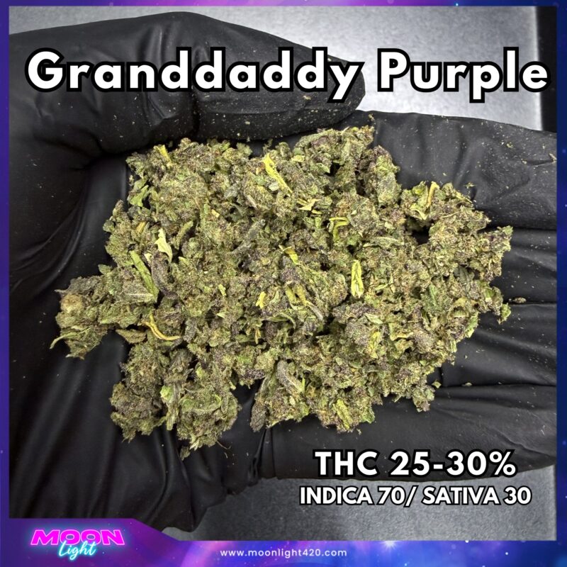 ทริม+ดอกแตก Granddaddy Purple THC 25-30%