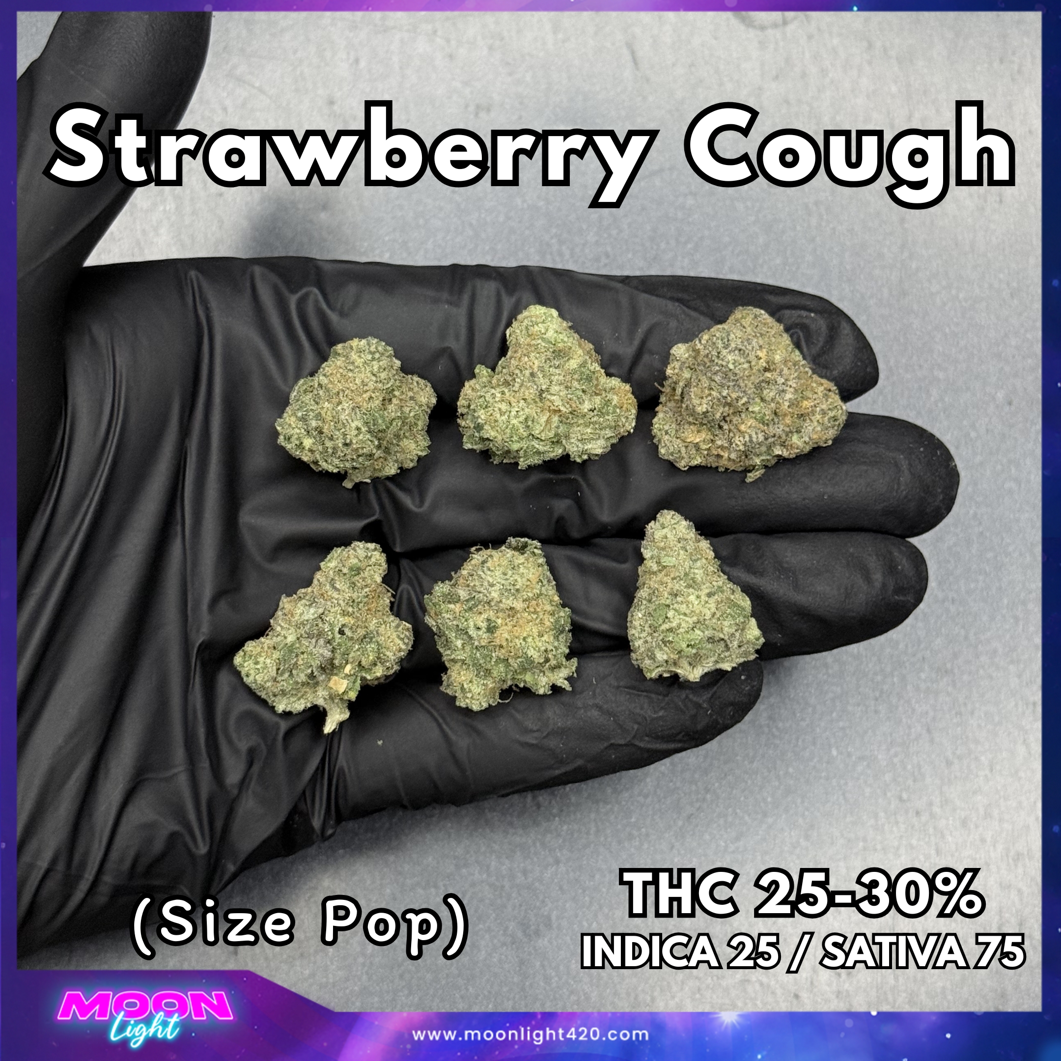 Strawberry Cough By. Royal Queen Seeds THC 25-30%
