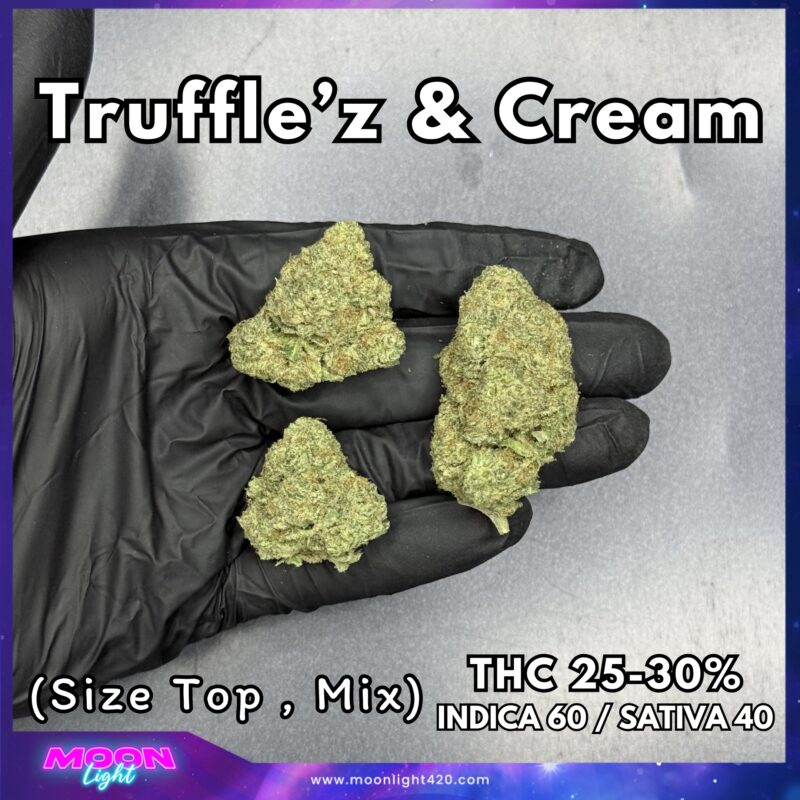 Truffle’z & Cream  By. Exotic Genetix THC 25-30%
