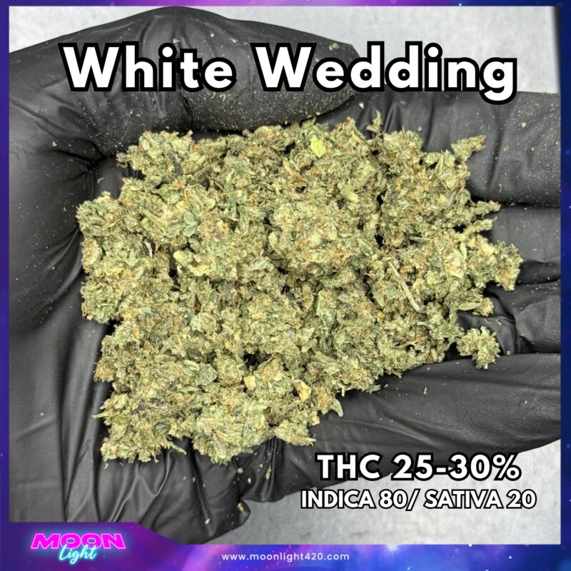ทริม+เศษดอก White Wedding RBX THC 25-30%