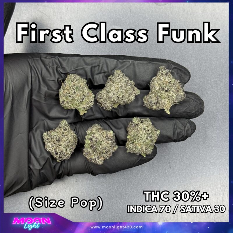 First Class Funk  By. Compound Genetics THC 25-30%