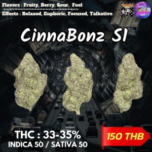 CinnaBonz S1  By. Copycat Genetix THC 33-35% 🌕