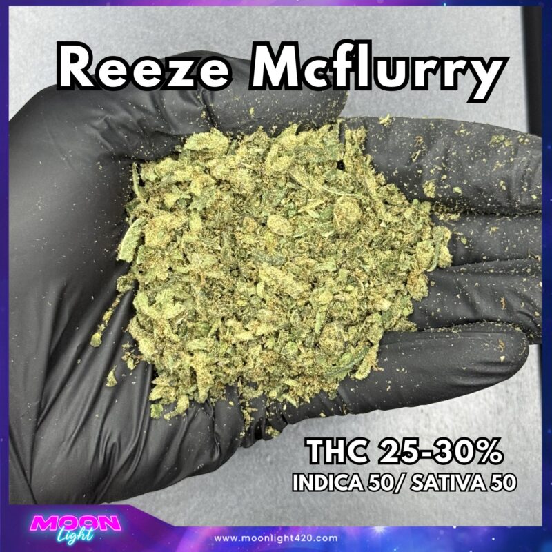 ทริม+เศษดอก Reeze Mcflurry THC 25-30%