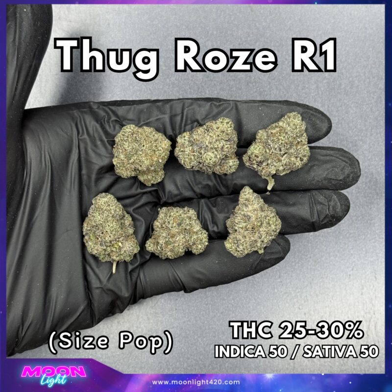 Thug Roze R1 By. Ethos Genetics THC 25-30%