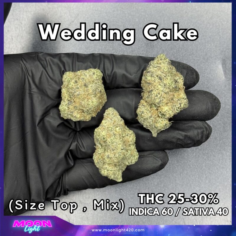 Wedding Cake  By. Seed Junky THC 25-30%