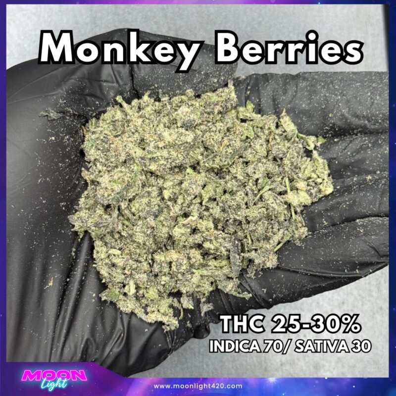 ทริม+ดอกแตก Monkey Berries By. Exotic Genetix  THC 25-30%