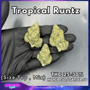 Tropical Runtz By. Exotic Genetix THC 25-30%