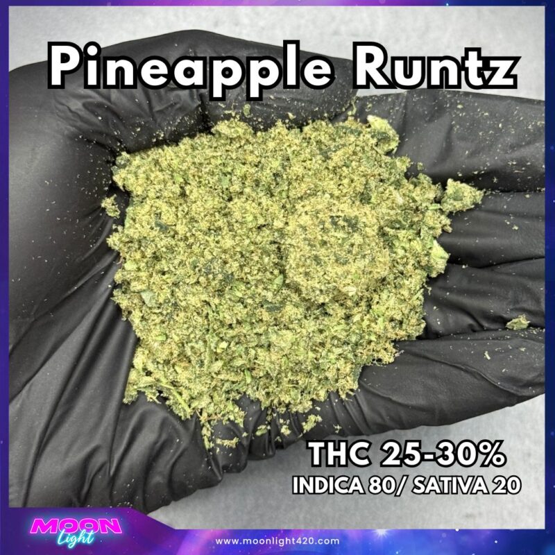 ทริมคีฟ+ดอกแตก Pineapple Runtz THC 25-30%