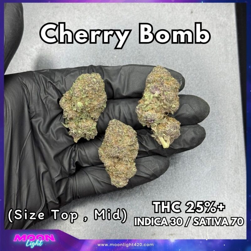 Cherry Bomb  THC 25%+ 🛸