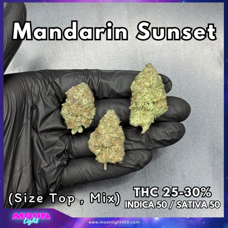 Mandarin Sunset  By. Ethos Genetics THC 25-30% 🚀