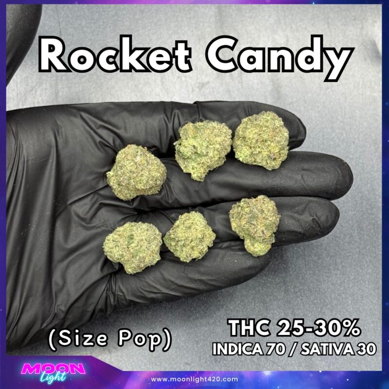 Rocket Candy By. Green Lab Genetics THC 25-30% 🚀