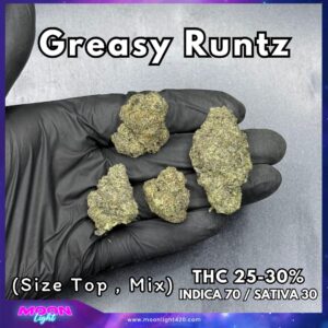 Greasy Runtz By. Exotic Genetix THC 25-30% 🚀
