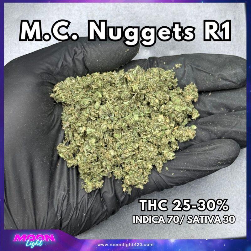 ทริม+เศษดอก M.C. Nuggets R1  THC 25-30%