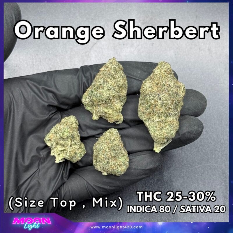 Orange Sherbert  By. Barney's Farm THC 25-30% 🚀