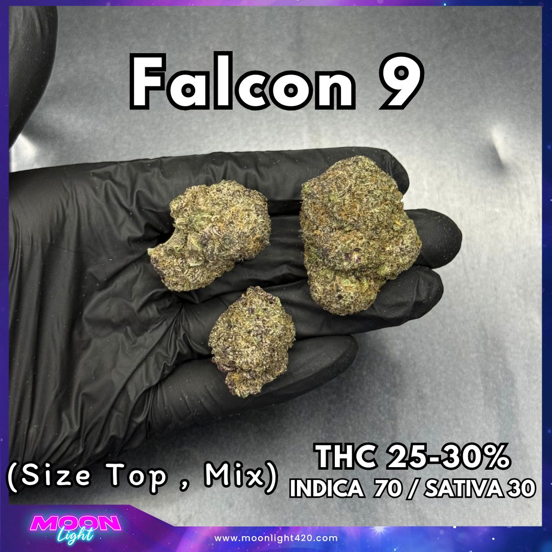 Falcon 9 By. Exotic Genetix THC 25-30%